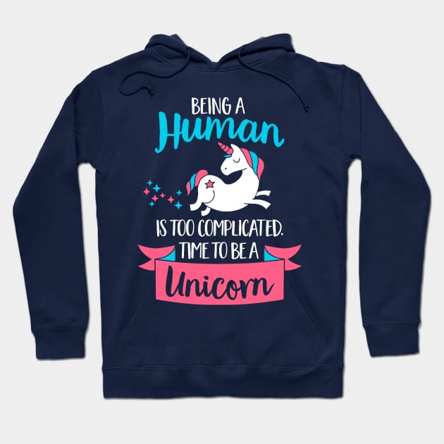 Being a human is too complicated Hoodie by CheesyB